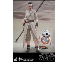 Star Wars Episode VII Movie Masterpiece Action Figure 2-Pack 1/6 Rey and BB-8